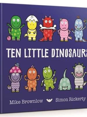 ten little dinosaurs board book