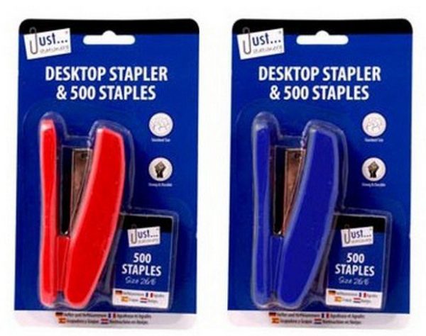 STAPLER WITH 500 NO 26/6 STAPLES