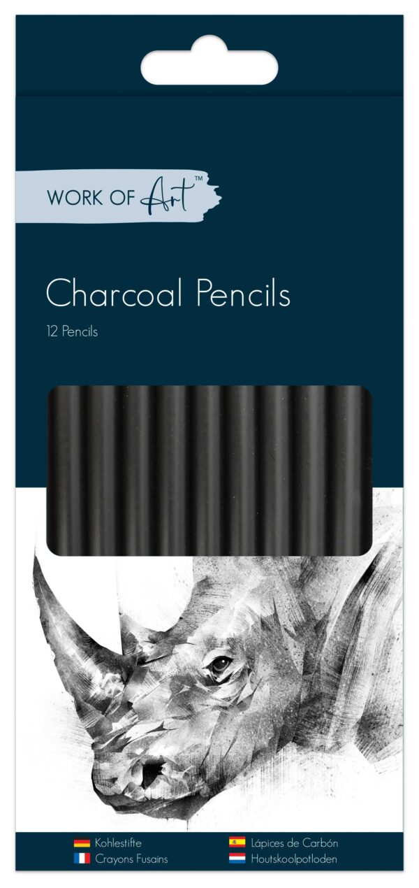 Charcoal Pencils 12 Pack