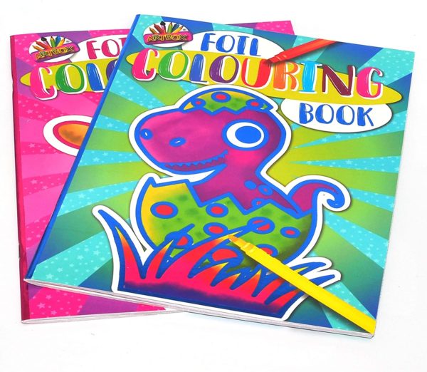 FOIL COLOURING BOOK