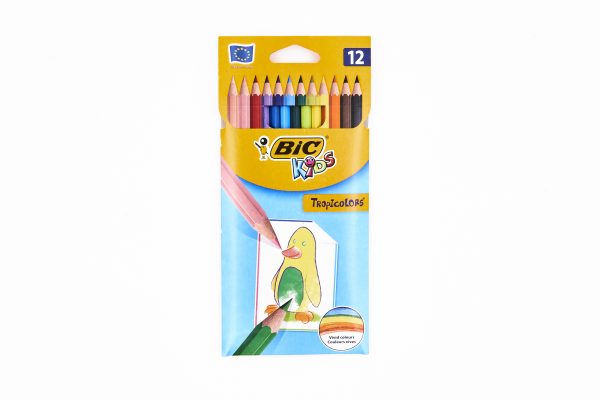 Bic Tropicolor Pencils 12 Pack
