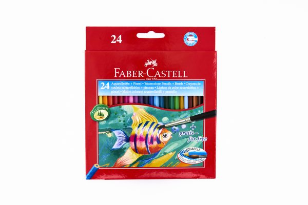 Faber Castell Watercolour Pencils 24 Pack