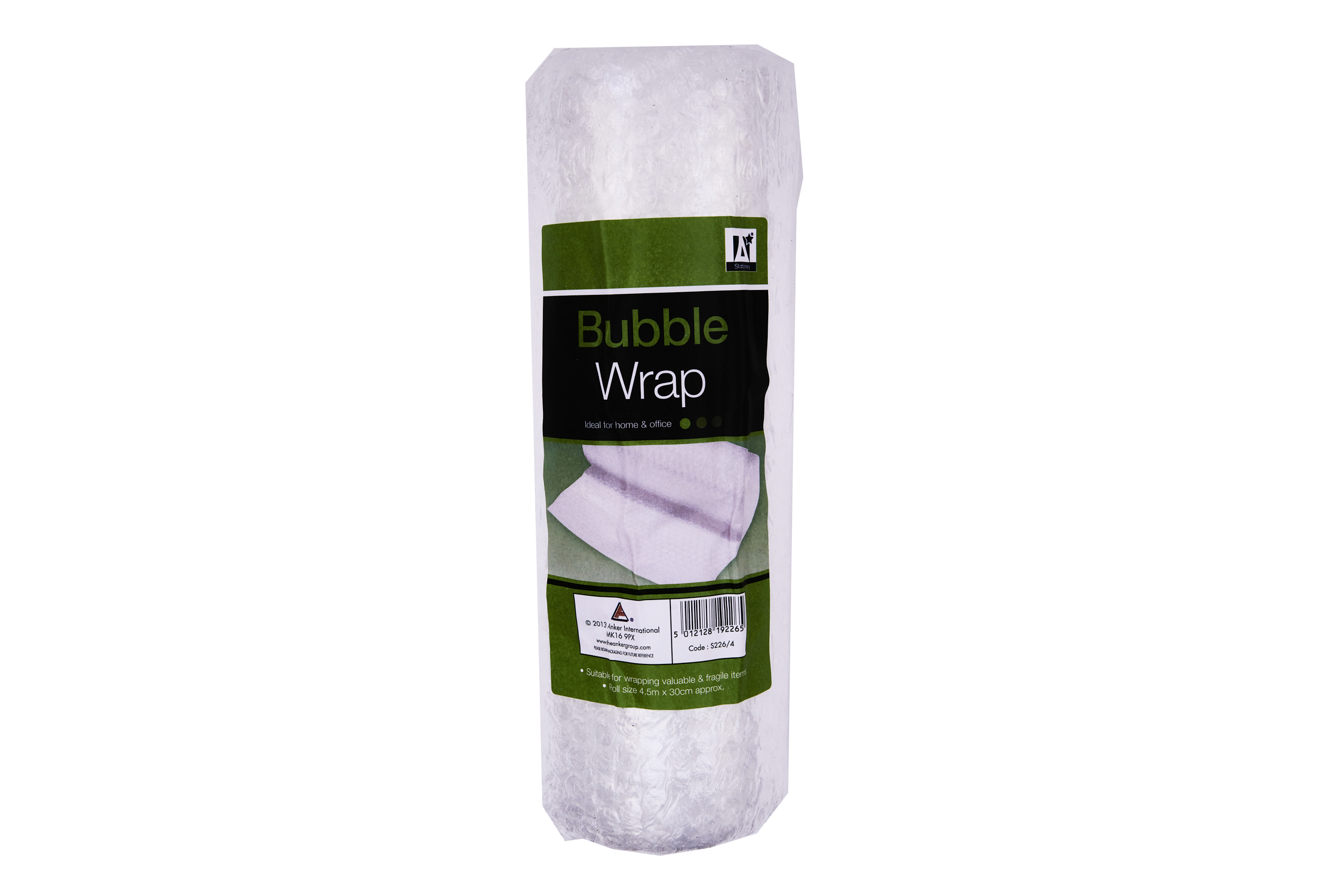 Office supplies bubble shop wrap