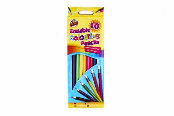 Erasable Colouring Pencils 10 Pack