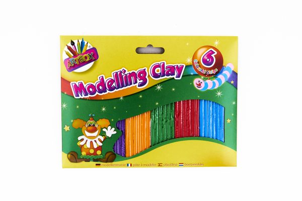 Small Modelling Clay (6 Colours)