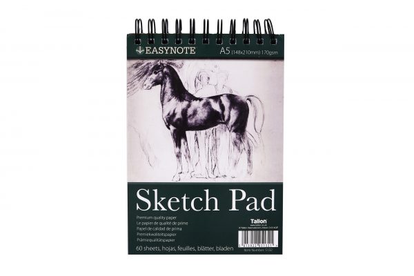 A5 Artists Easynote Sketch Pad 60 Sheets