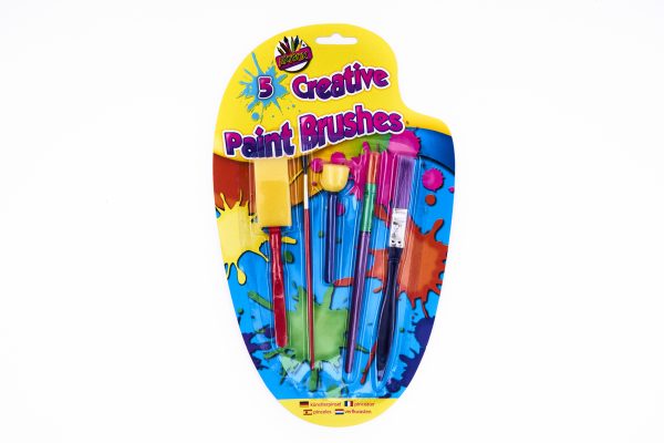 Kids Creative Brush Set 5 Pack