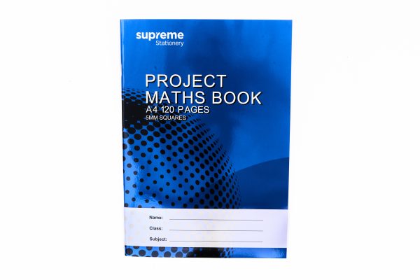 MATHS COPY A4 PROJECT 5MM