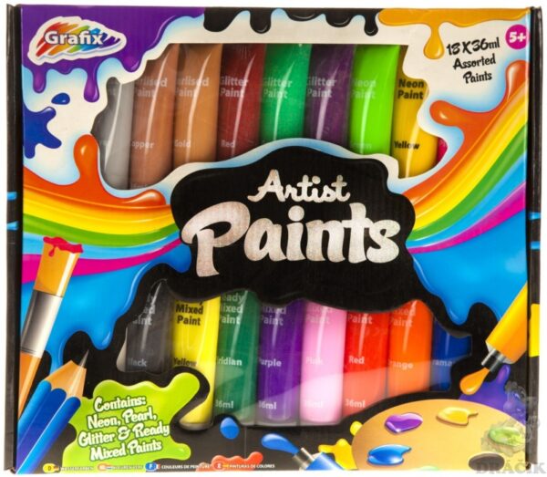 Paint Set Large:18 piece