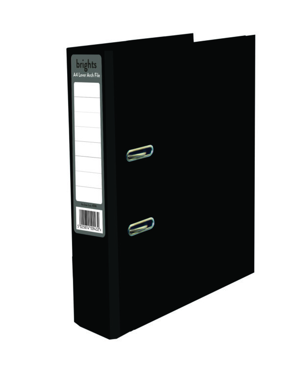 Pukka A4 Lever Arch File Black