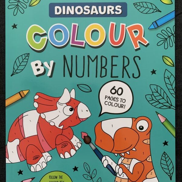 Colour By Numbers - Dinosaur