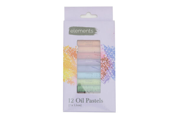Elements Oil Pastels 12 Pack