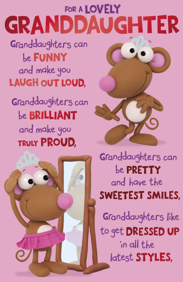 Wonderful Granddaughter Birthday