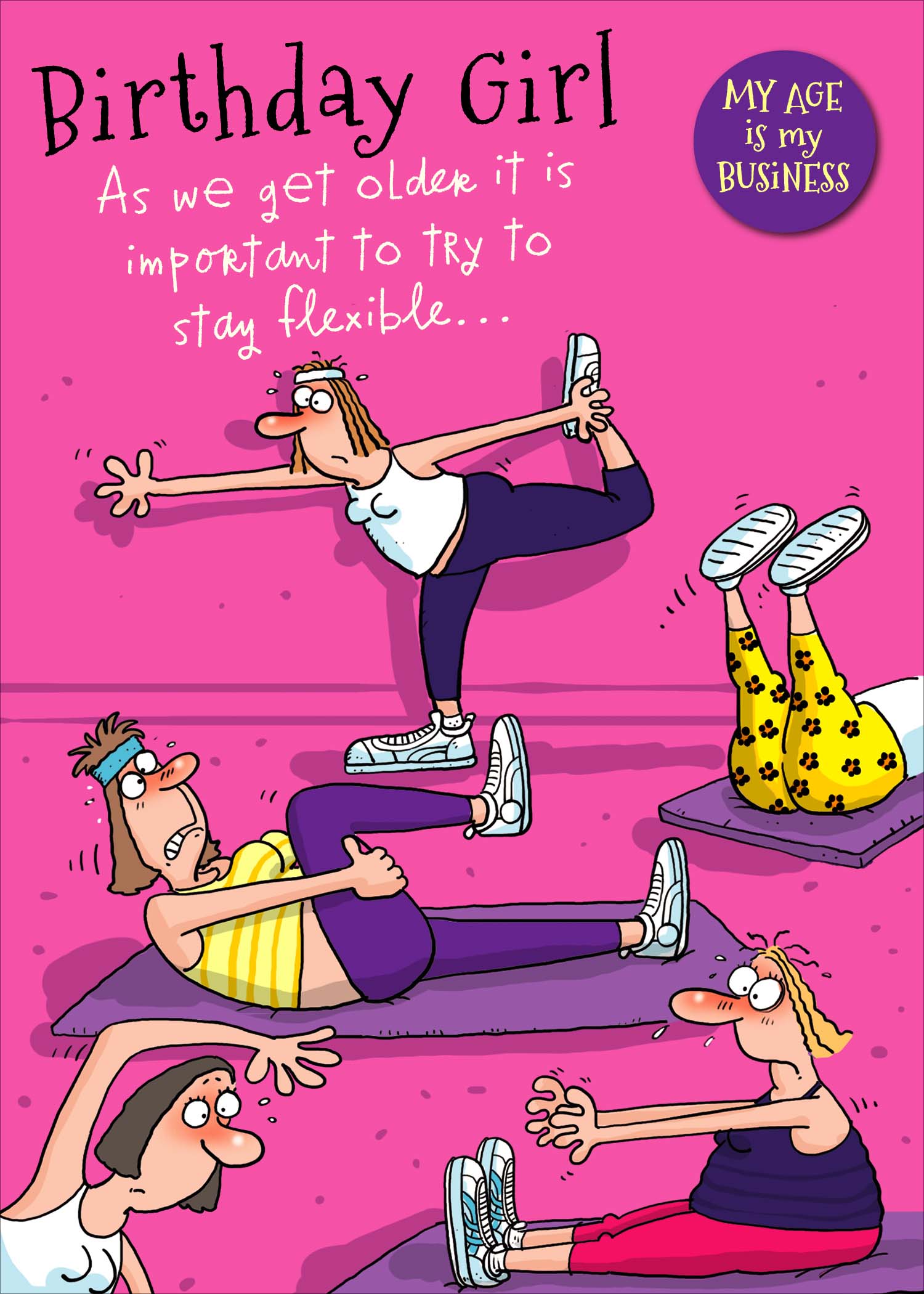 Birthday Humour - Flexible Age - Bookstation