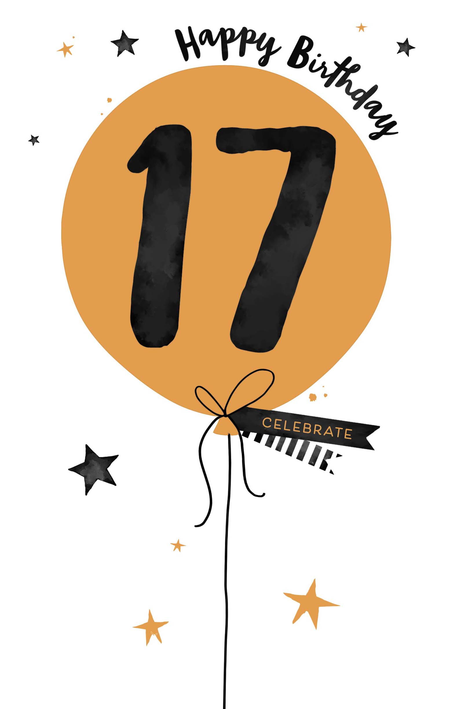 17th Birthday - Balloon - Bookstation