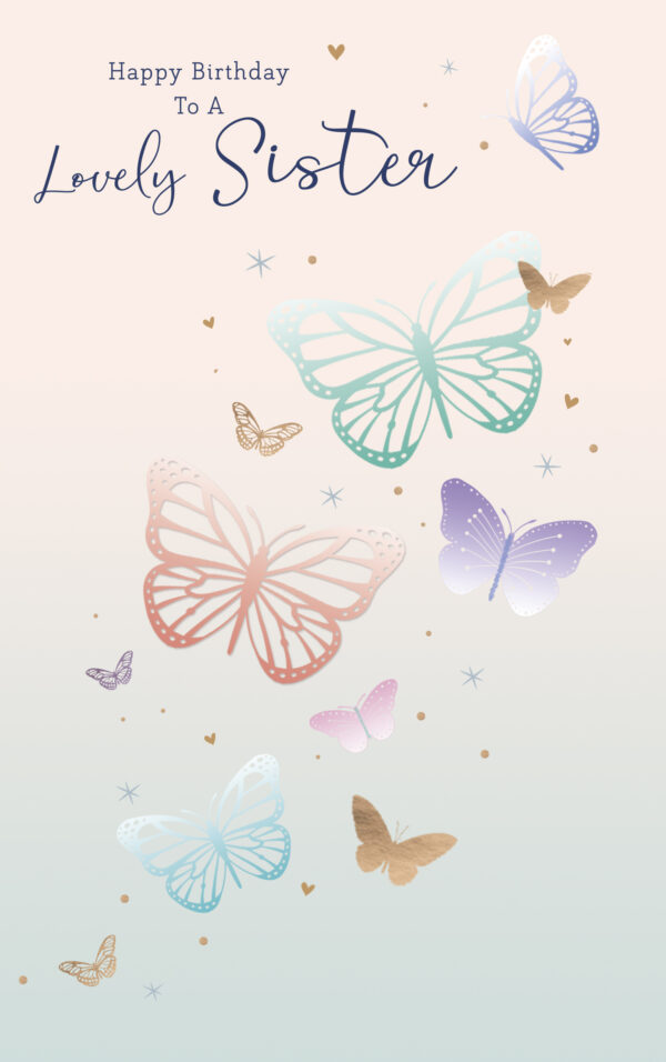 Sister Birthday - Butterfly