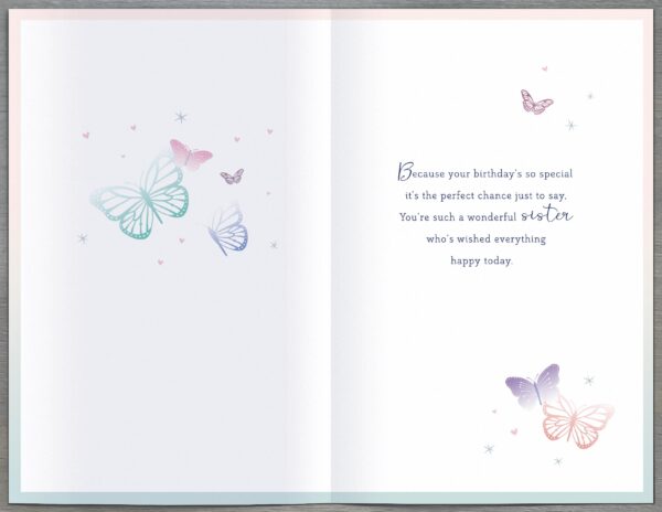 Sister Birthday - Butterfly - Image 2