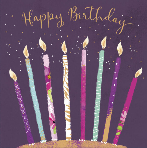 Happy Birthday - Candles