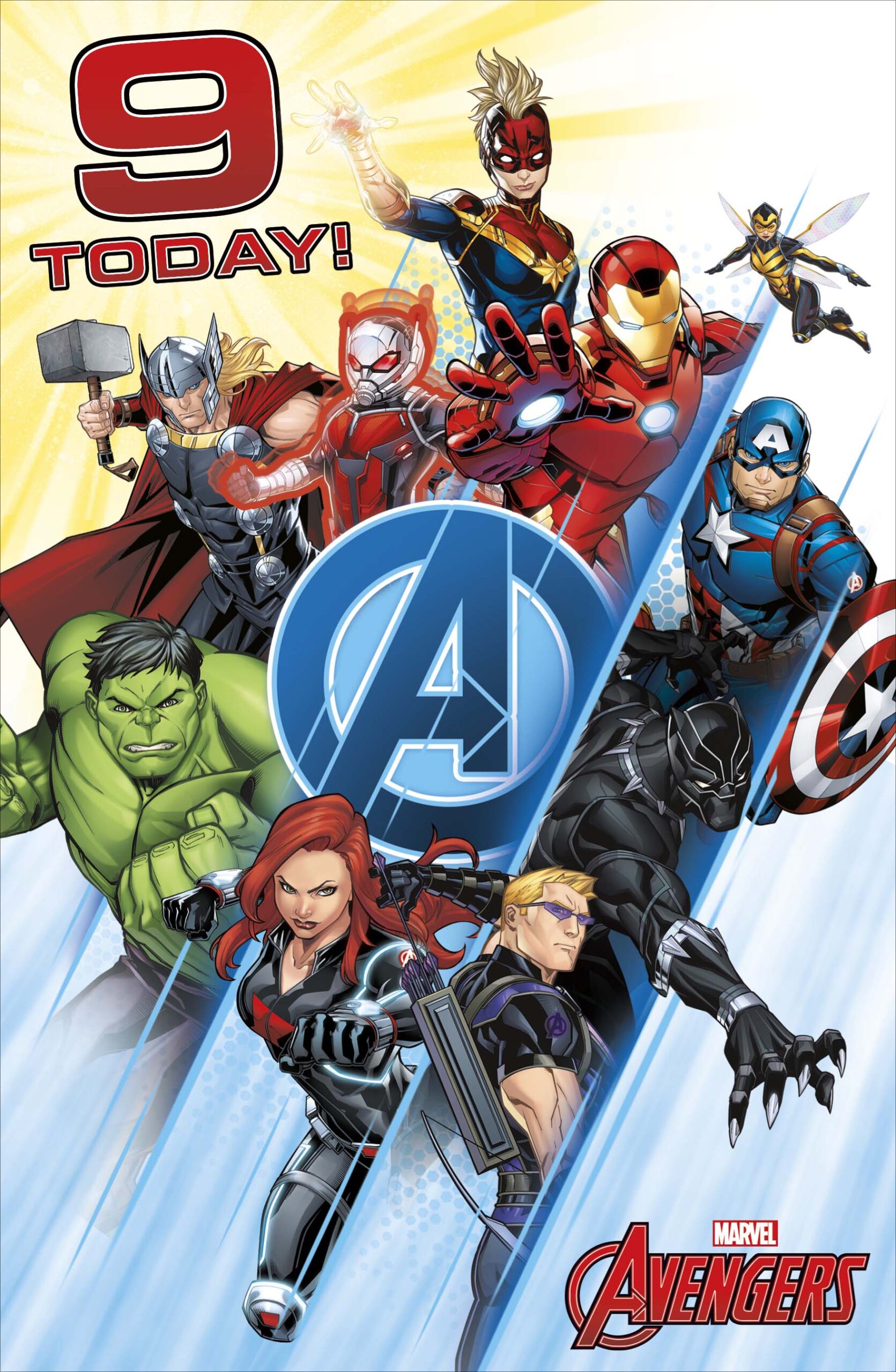 9th Birthday - Disney Avengers - Bookstation