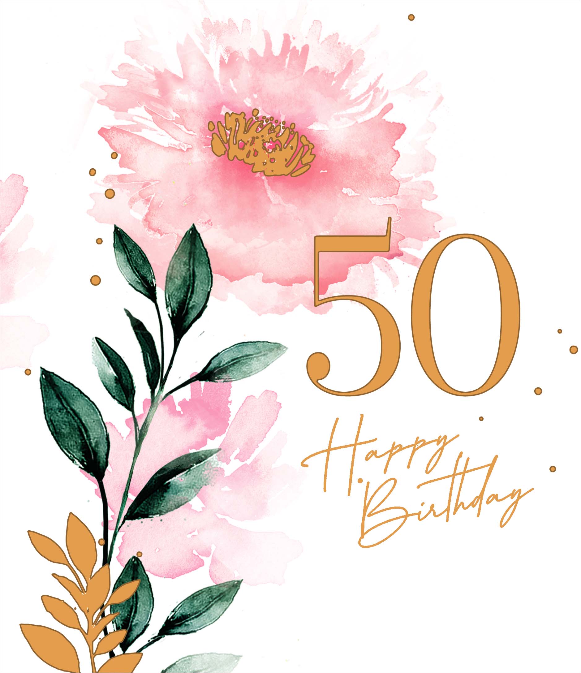 50th Birthday - Ruby Bloom - Bookstation