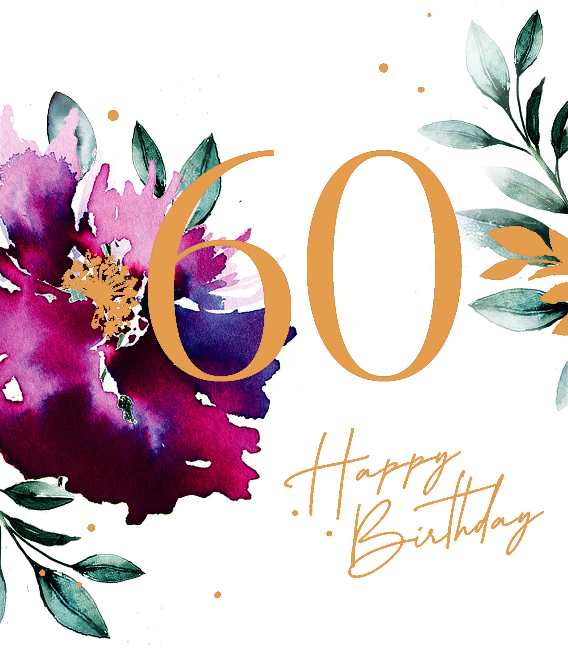 60th Birthday - Ruby Bloom - Bookstation