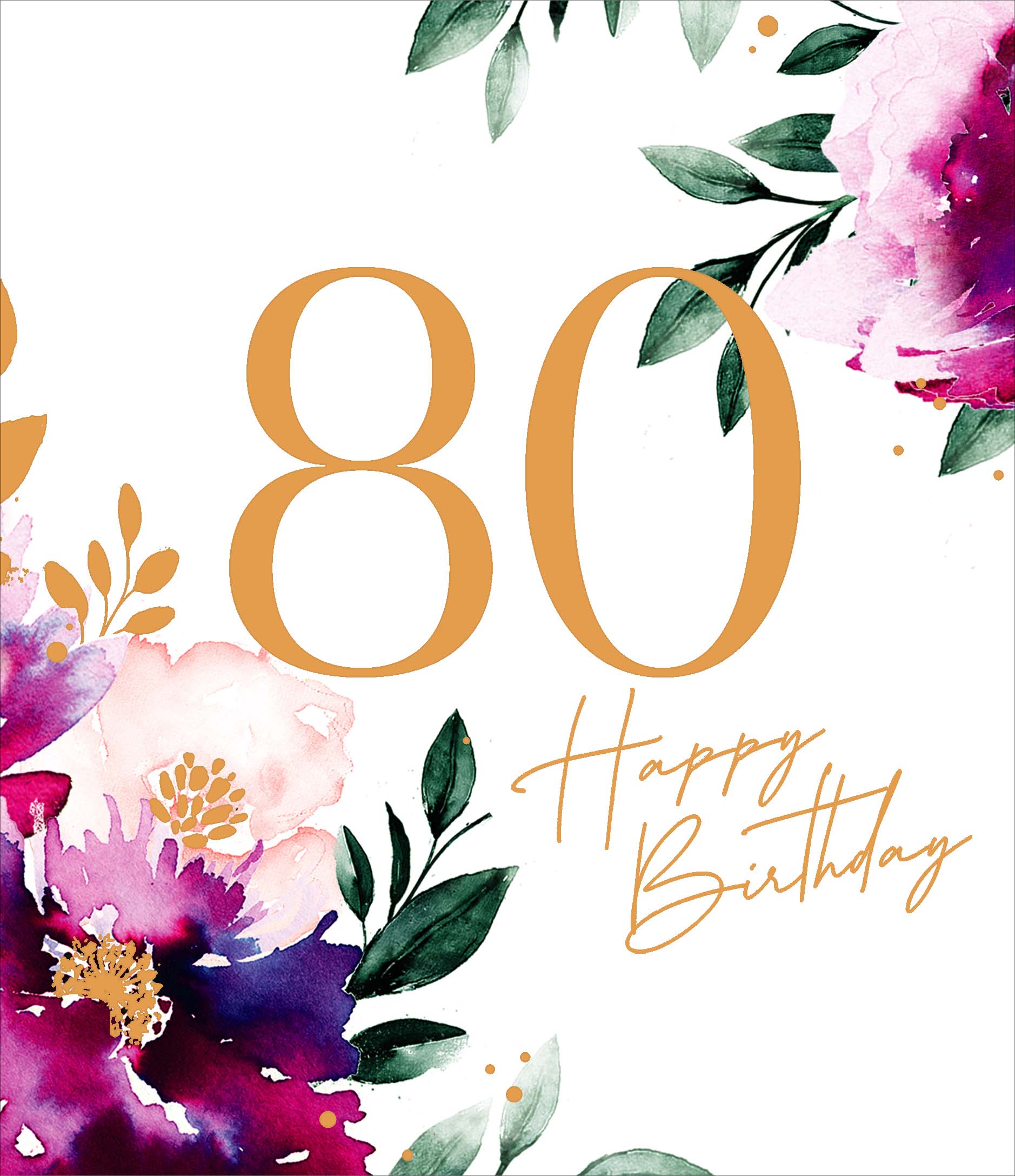 80th Birthday - Ruby Bloom - Bookstation