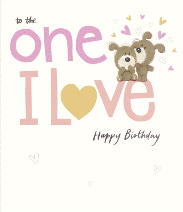 One I Love Birthday - Lots of Woof