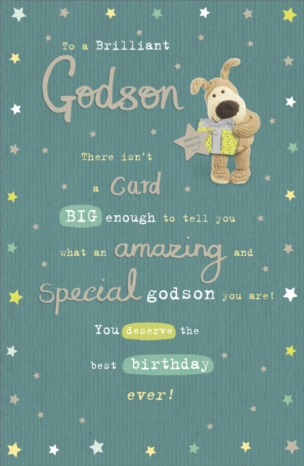 Godson Birthday - Boofle