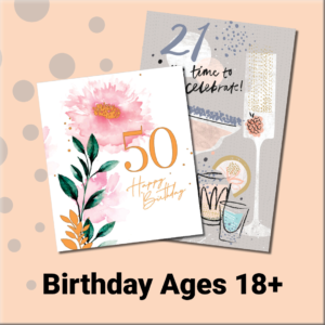 Milestone Birthdays 18-100