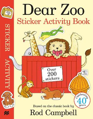 Dear Zoo Sticker Activity Book - Bookstation