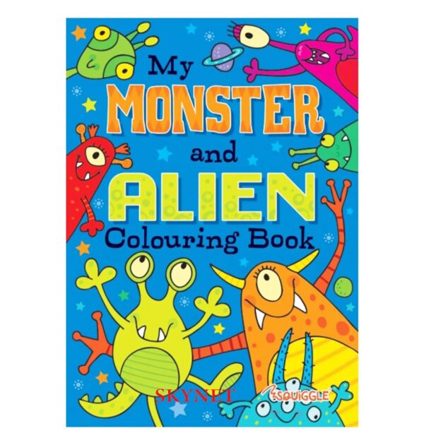 Alien Monsters & Dinosaurs Col Boo(