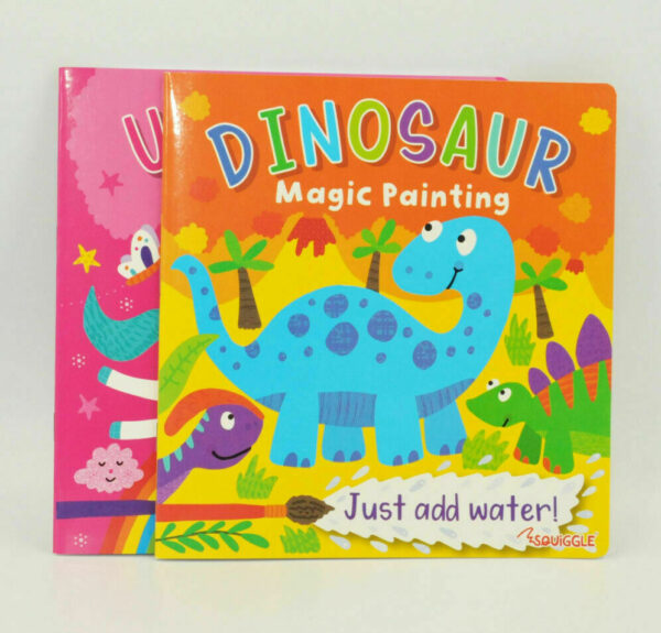 Unicorn & Dinosaur Magic Painting