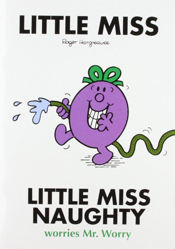 Little Miss :Naughty Worries Mr Worry (Lge Format)