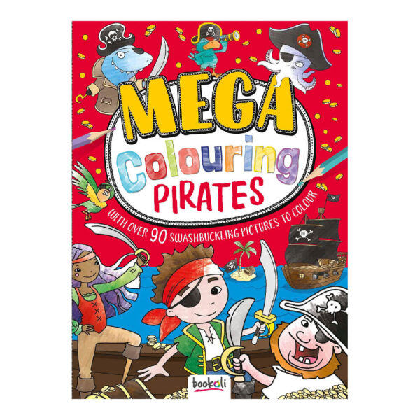 Mega Colouring: Pirates