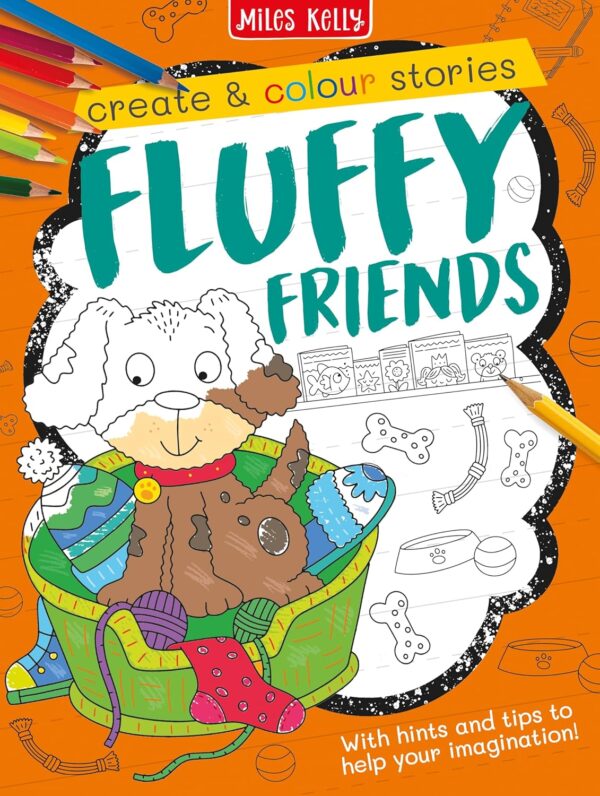 Create & Colour Stories: Fluffy Friends