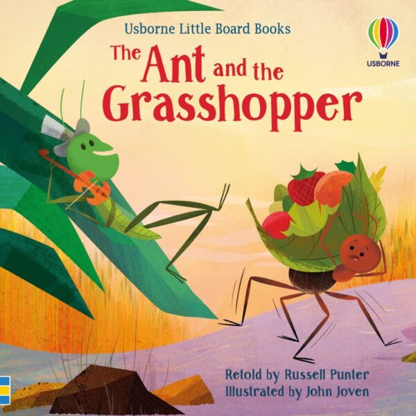 The Ant And The Grasshopper Little Board Book